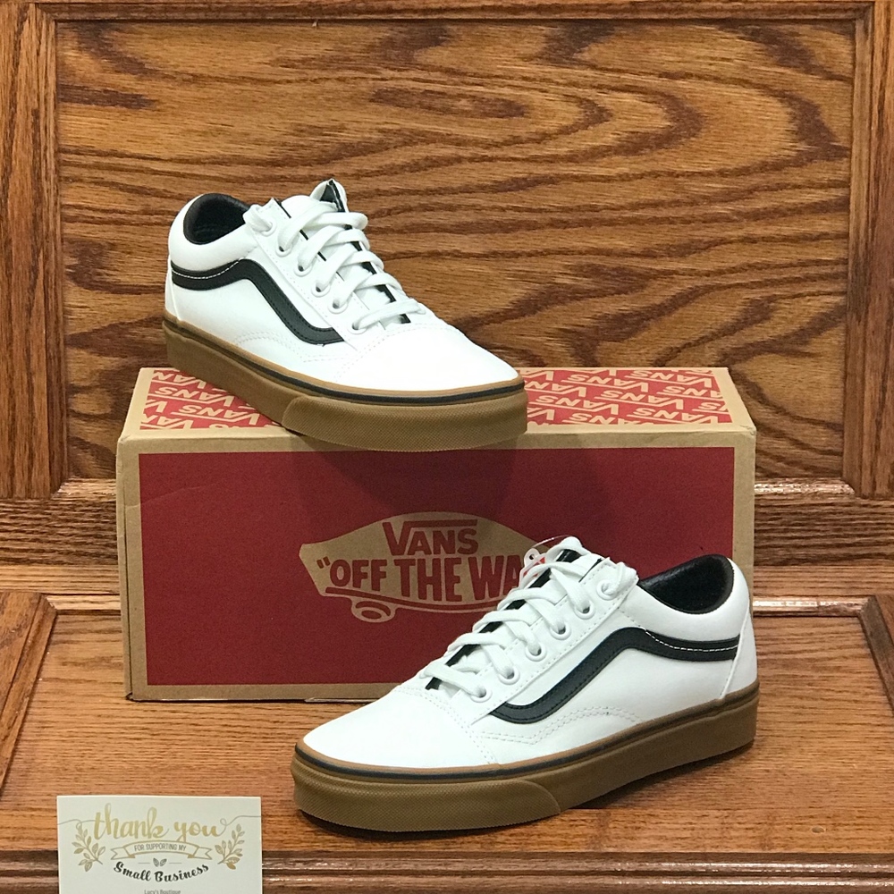 Vans Old Skool Gum Blanc De Blanc Shoes